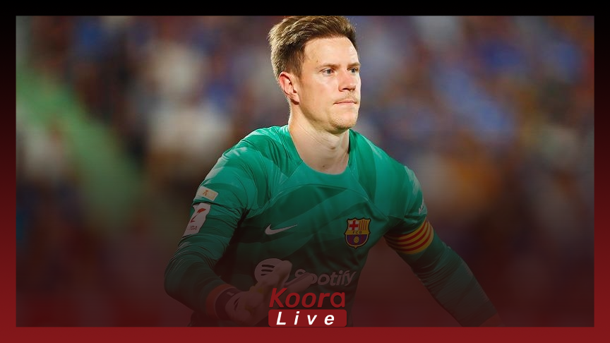 إعارة محسومة… تير شتيجن يغادر برشلونة لمدة ستة أشهر