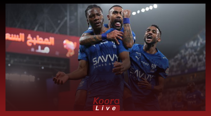 Una ardiente cumbre entre Al-Hilal y Al-Taawoun termina con un resultado justo