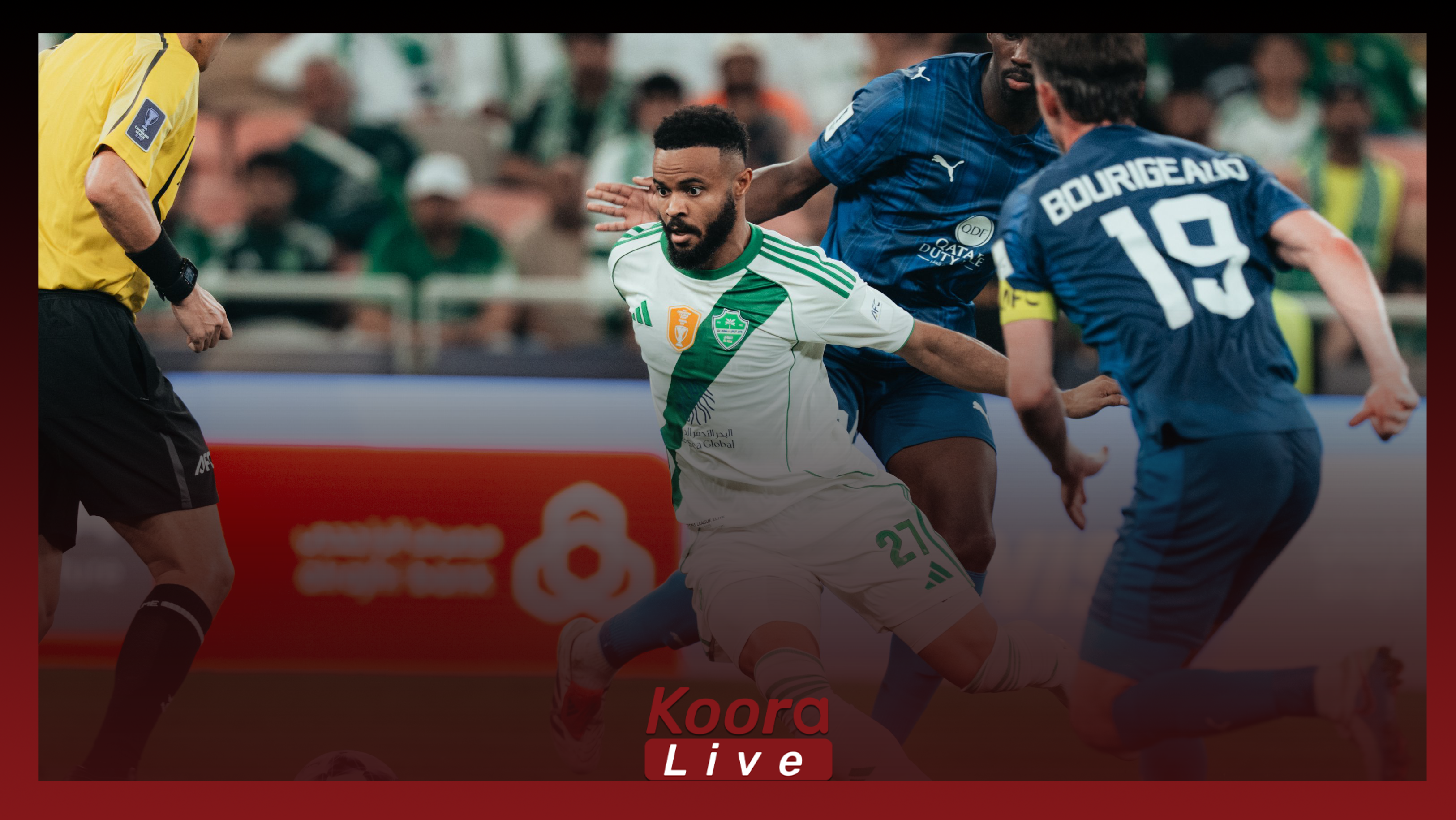 محرز يحسمها في الوقت القاتل.. الأهلي يعبر الدحيل بصعوبة