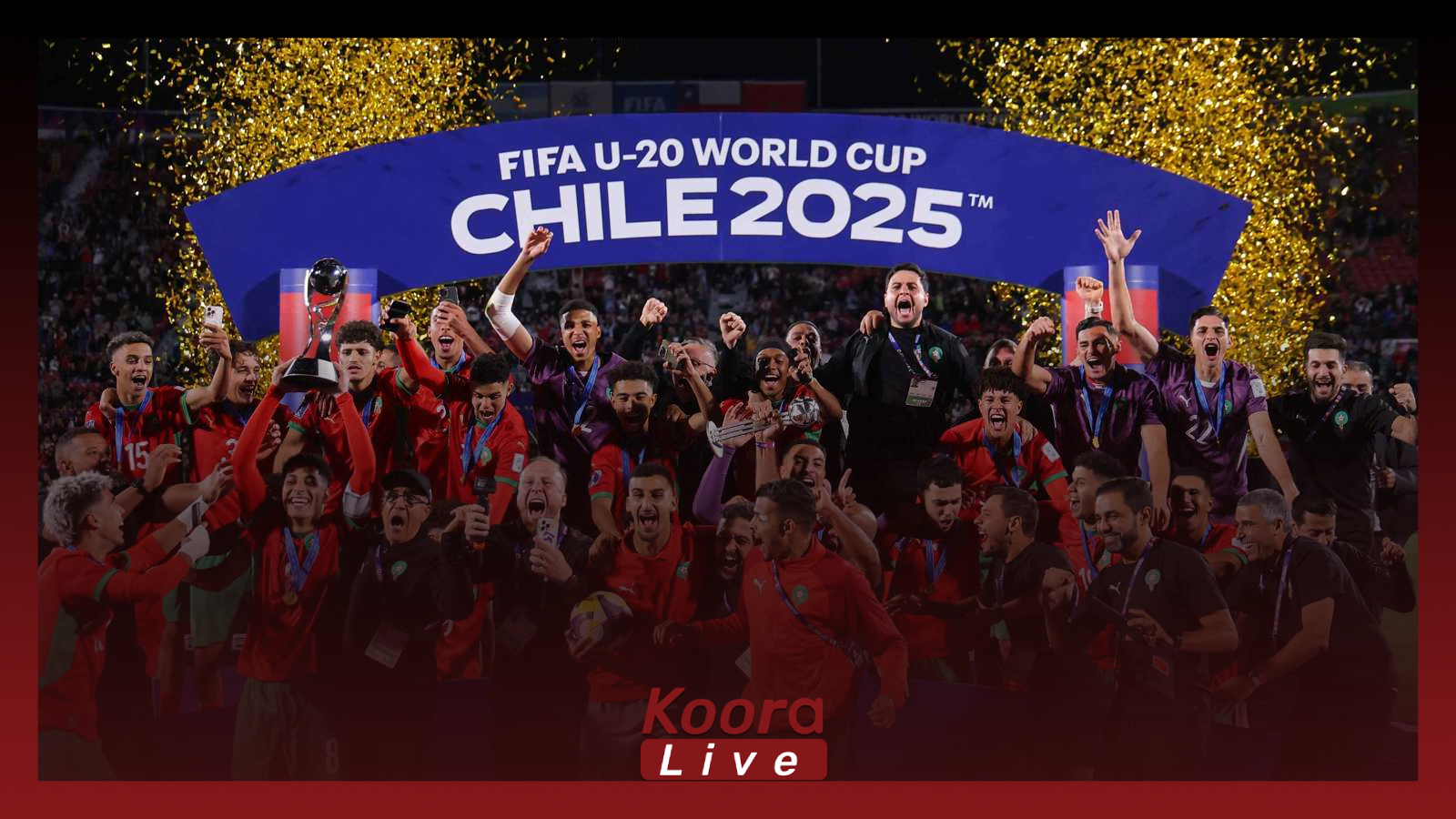 المغرب تصنع التاريخ وتتوَّج بكأس العالم للشباب