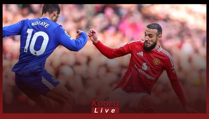 مفاجأة الجولة.. إيفرتون يقتنص الفوز من اليونايتد رغم النقص العددي!