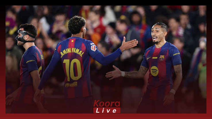 رافينيا ويامال يقودان برشلونة لانتصار جديد وتعزيز صدارته